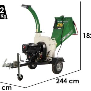 GreenBay GB-WDC 120 BSE - Broyeur thermique professionnel - moteur B&S XR 13.5, tout neuf
