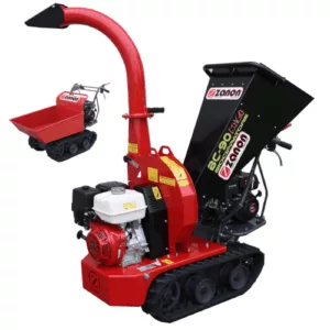Zanon-Broyeur autotracté à chenille sur brouette motorisée Zanon BC 90 Cingo – Moteur Honda GX390-Neuf